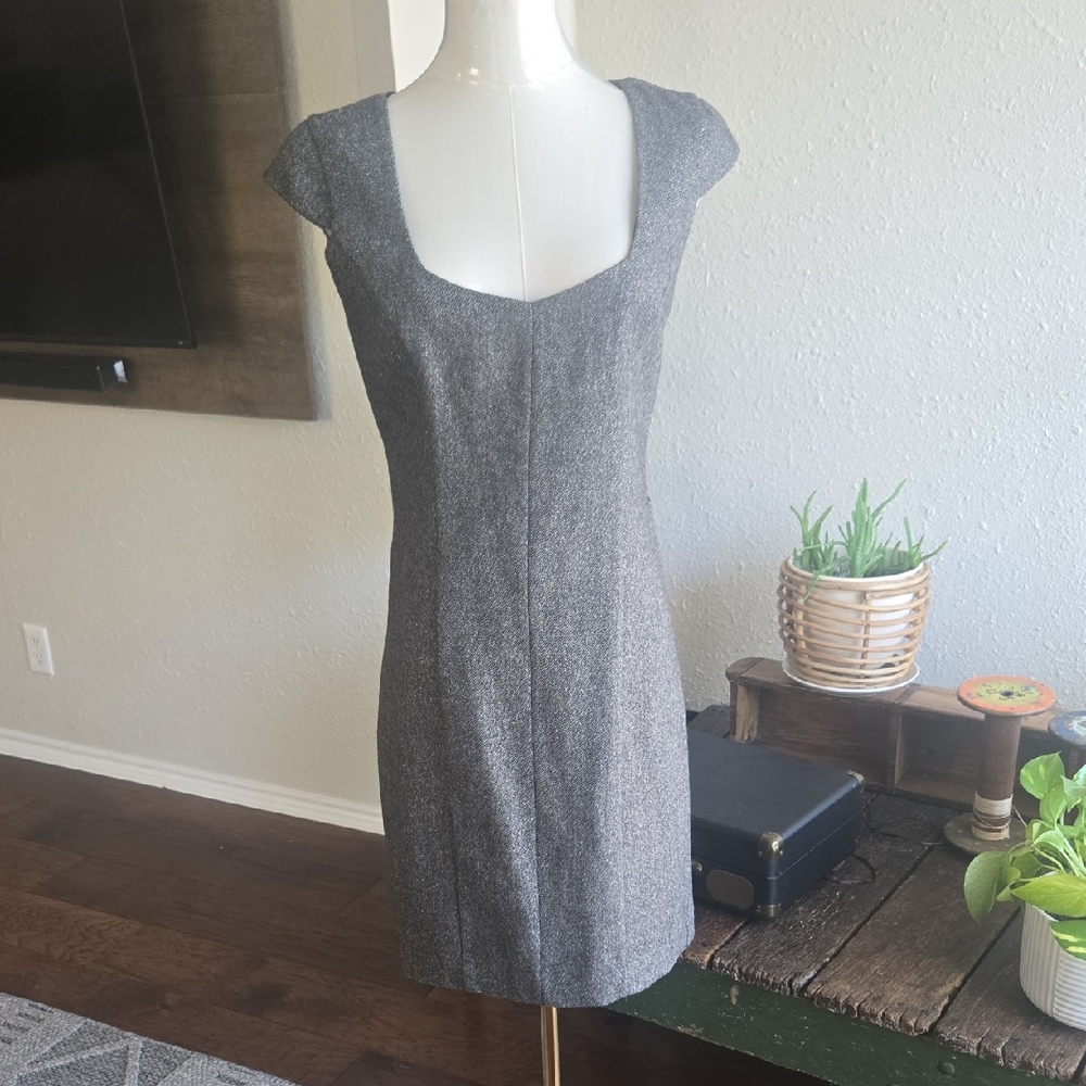 Armani Exchange Charcoal Mini Dress